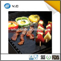 2015 neues Produkt Custom Größe Teflon beschichtet Fiberglas Preis BBQ Grill Mat - Set von 3 Wärmematten